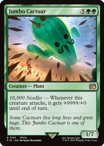 Hovedbilde Jumbo Cactuar (Foil)